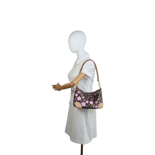 Louis Vuitton Boulogne Cherry Blossom Handtaschen Louis Vuitton 2 Louis Vuitton Boulogne Cherry Blossom Handtaschen Louis Vuitton 2