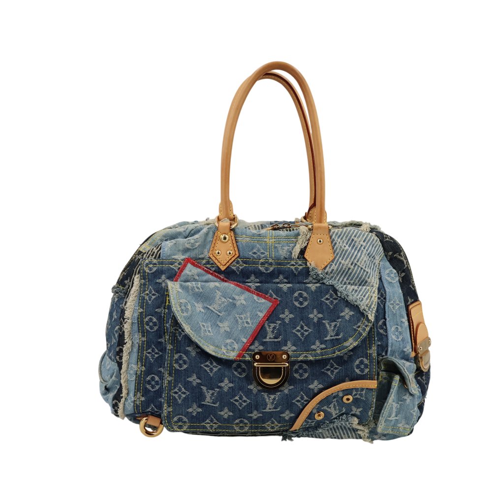 Louis Vuitton Bowly Denim Handtaschen Louis Vuitton