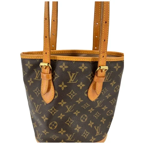 Louis Vuitton Bucket PM Monogram Canvas Carrier bags Louis Vuitton 14