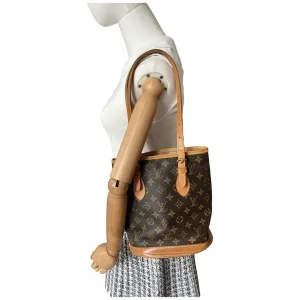 Louis Vuitton Bucket PM Monogram Canvas Carrier bags Louis Vuitton 23