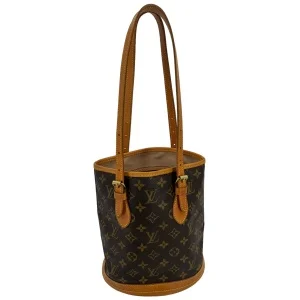 Louis Vuitton Bucket PM Monogram Canvas Carrier bags Louis Vuitton 25
