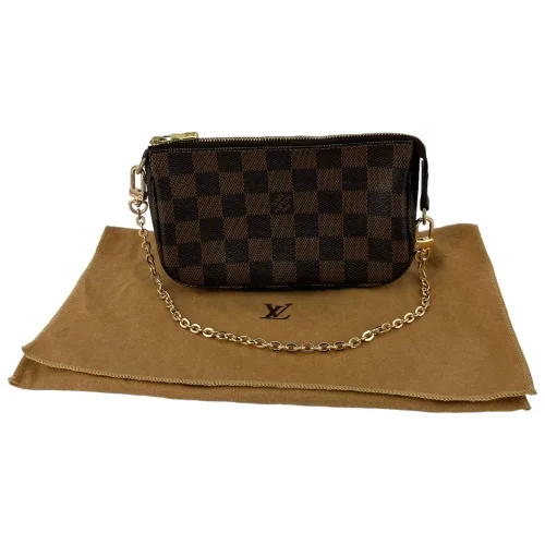Louis Vuitton Bucket Pochette Accessoires Damier Ebene