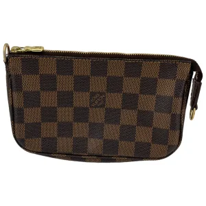 Louis Vuitton Bucket Pochette Accessoires Damier Ebene
