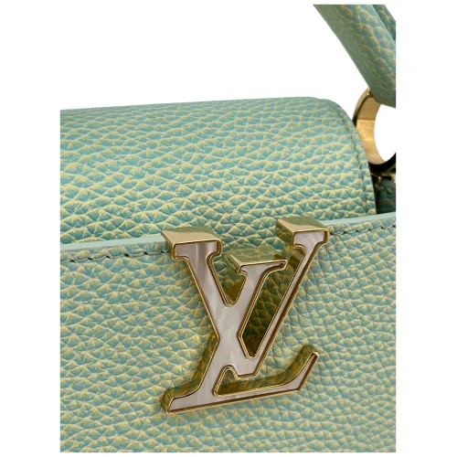 Louis Vuitton Capucines Mini Stardust Vert d’Eau