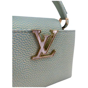 Louis Vuitton Capucines Mini Stardust Vert d’Eau