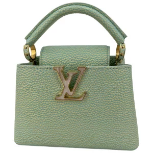 Louis Vuitton Capucines Mini Stardust Vert d’Eau