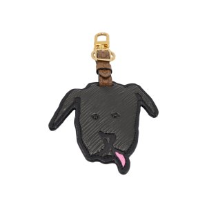 Louis Vuitton Catogram Grace Coddington Hund Taschenanhänger
