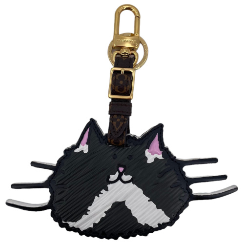 Louis Vuitton Catogram Grace Coddington Cat Keychain Bag Charm