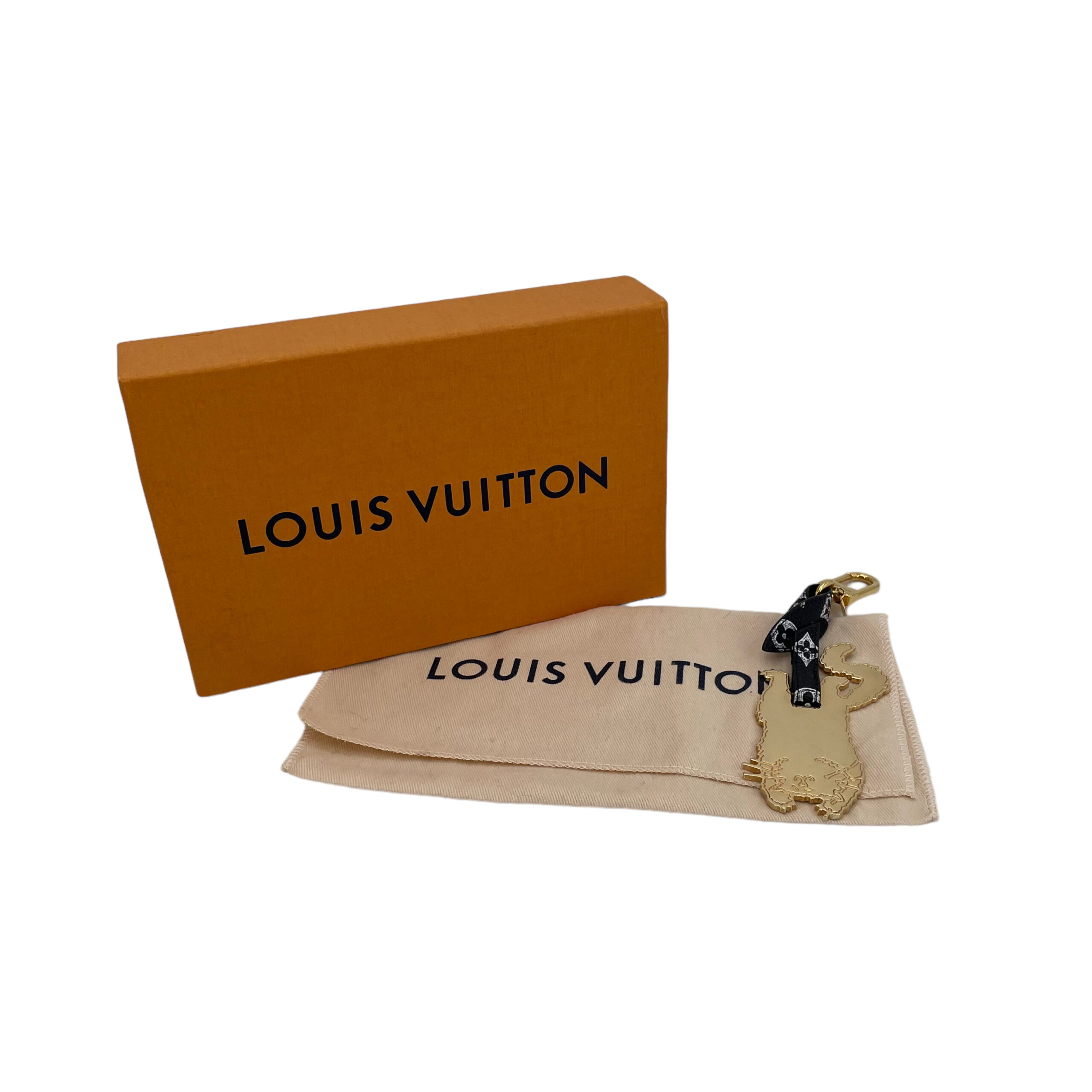 Louis Vuitton Catogram Cat Grace Coddington Keychain Bag Charm