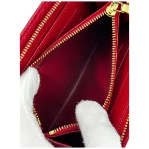Louis Vuitton Zippy Murakami Cerise Purse