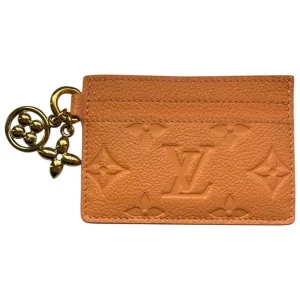 Louis Vuitton Charms Kartenetui Abricot