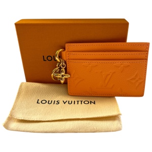 Louis Vuitton Charms Card Holder Abricot