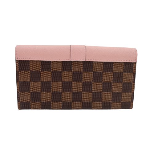 Louis Vuitton Clapton Geldbörse Damier Ebene