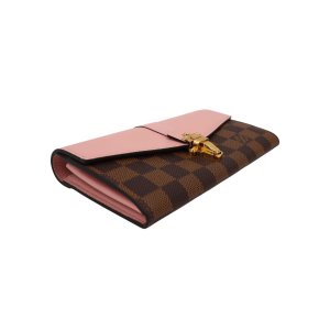 Louis Vuitton Clapton Geldbörse Damier Ebene