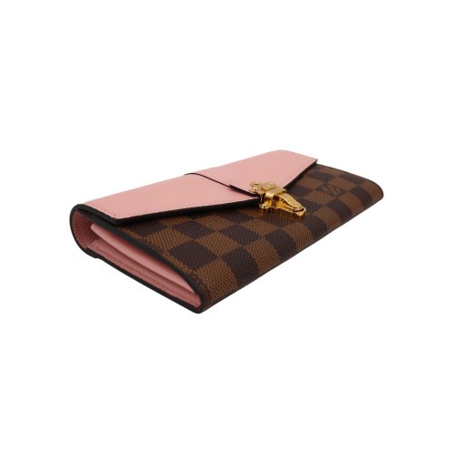 Louis Vuitton Clapton Geldbörse Damier Ebene
