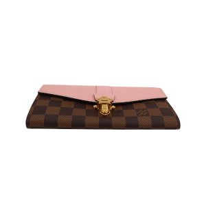 Louis Vuitton Clapton Geldbörse Damier Ebene