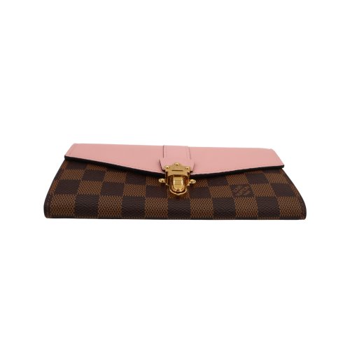 Louis Vuitton Clapton Geldbörse Damier Ebene