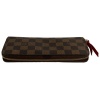 Louis Vuitton Clemence Damier Ebene Wallets Louis Vuitton 21