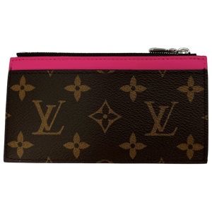 Louis Vuitton Coin Kartenetui Monogram Macassar Canvas