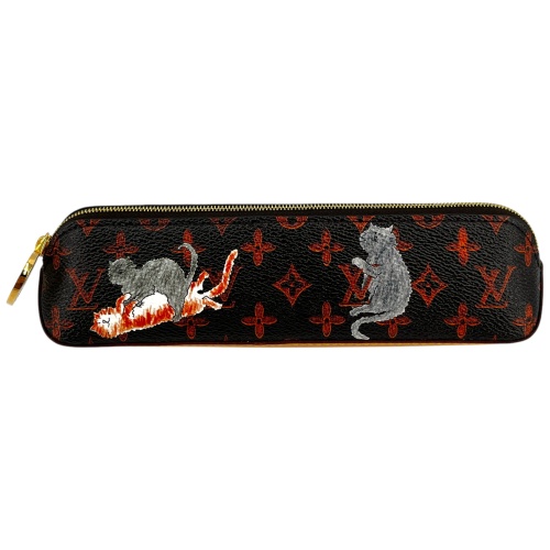 Louis Vuitton Elizabeth Catogram Pencil Pouch