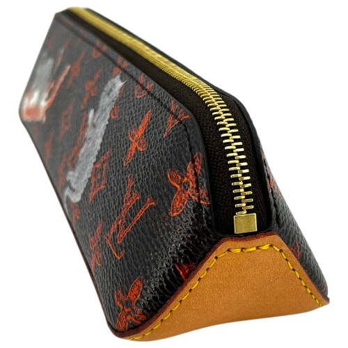 Louis Vuitton Elizabeth Catogram Pencil Pouch