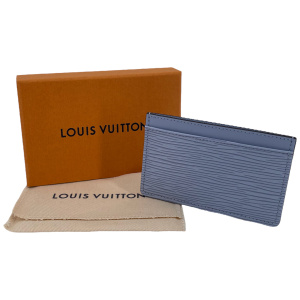 Louis Vuitton Epi Bleu Nuage Kartenetui