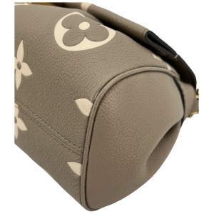 Louis Vuitton Favorite Monogram Empreinte Bicolor Tourterelle