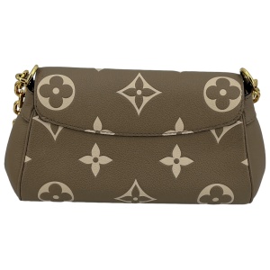 Louis Vuitton Favorite Monogram Empreinte Bicolor Tourterelle