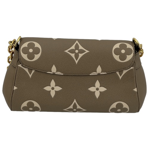 Louis Vuitton Favorite Monogram Empreinte Bicolor Tourterelle