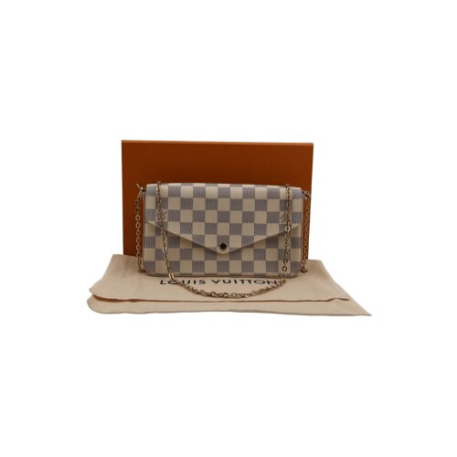 Louis Vuitton Felicie Damier Azur Handtaschen Louis Vuitton 6 Louis Vuitton Felicie Damier Azur Handtaschen Louis Vuitton 6