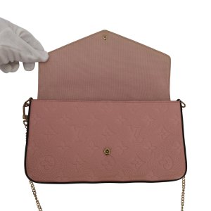 Louis Vuitton Felicie Pochette Empreinte Rose Poudre Handtaschen Louis Vuitton 34 Louis Vuitton Felicie Pochette Empreinte Rose Poudre Handtaschen Louis Vuitton 34