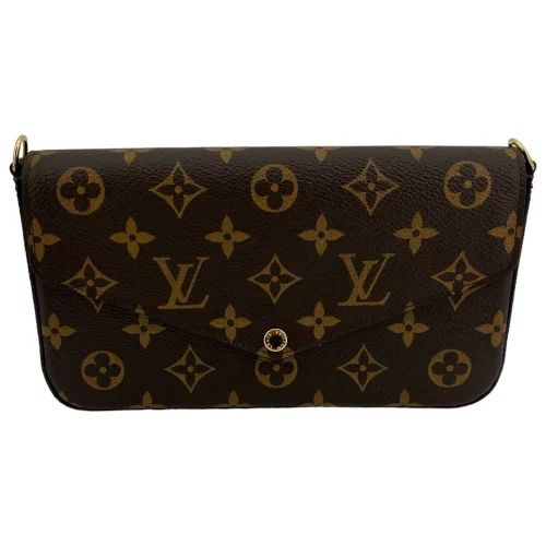 Louis Vuitton Felicie Pochette Monogram Canvas I Love Handbags