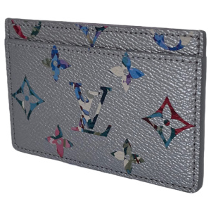 Louis Vuitton Garden Canvas Silber Kartenetui