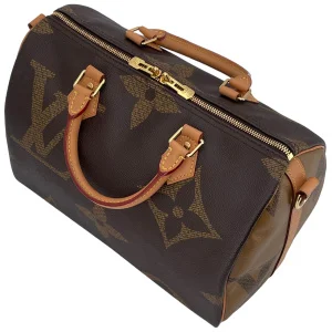 Louis Vuitton Speedy 30 Bandouliere Monogram Giant Reverse