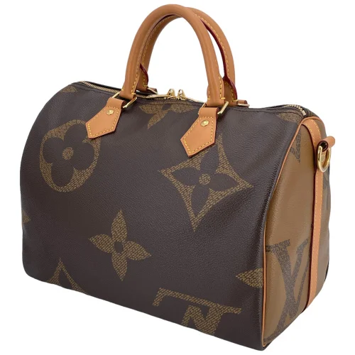 Louis Vuitton Speedy 30 Bandouliere Monogram Giant Reverse