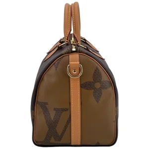 Louis Vuitton Speedy 30 Bandouliere Monogram Giant Reverse