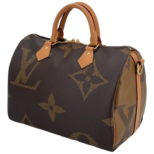 Louis Vuitton Speedy 30 Bandouliere Monogram Giant Reverse