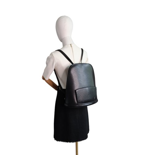 Louis Vuitton Gobelins Rucksack Schwarz