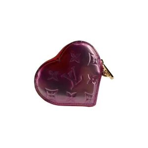 Louis Vuitton Heart Coin Vernis Valentine's Day Wallet - I Love