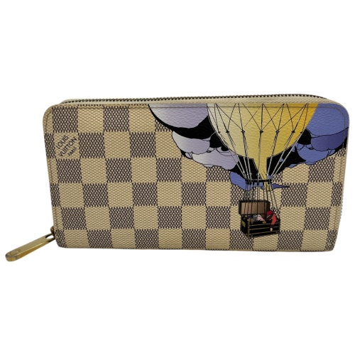 Louis Vuitton Zippy Illustre Balloon Damier Azur Geldbörse