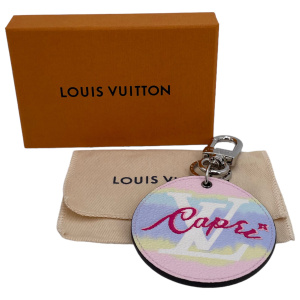 Louis Vuitton Illustre Escale Capri Keychain Bag Charm