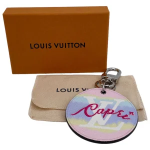 Louis Vuitton Illustre Escale Capri Keychain Bag Charm Limited editions Louis Vuitton 9