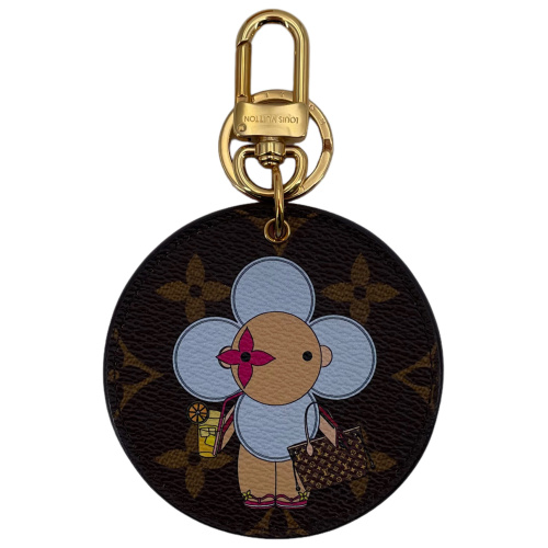 Louis Vuitton Monogram Leather Keychains & Bag Charms in 2023
