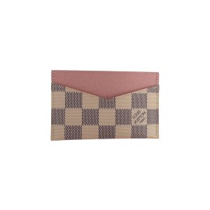 Louis Vuitton Kartenetui Damier Azur Rose Ballerine
