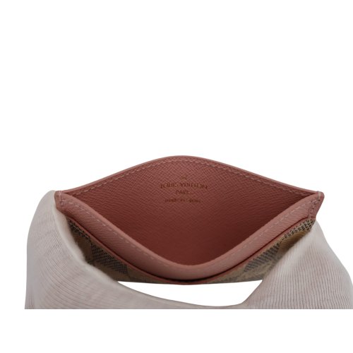 Louis Vuitton Kartenetui Damier Azur Rose Ballerine