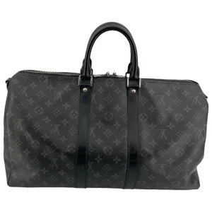 Louis Vuitton Keepall Bandouliere 45 Monogram Eclipse