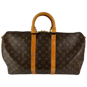 Louis Vuitton Keepall Bandouliere 45 Monogram Canvas