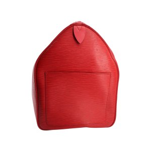 Louis Vuitton Keepall 50 Epi Leder Rot