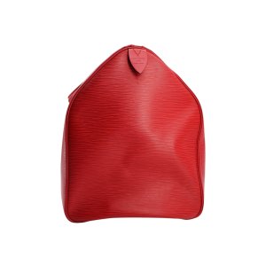 Louis Vuitton Keepall 50 Epi Leder Rot