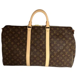 Louis Vuitton Keepall Bandouliere 50 Monogram Canvas